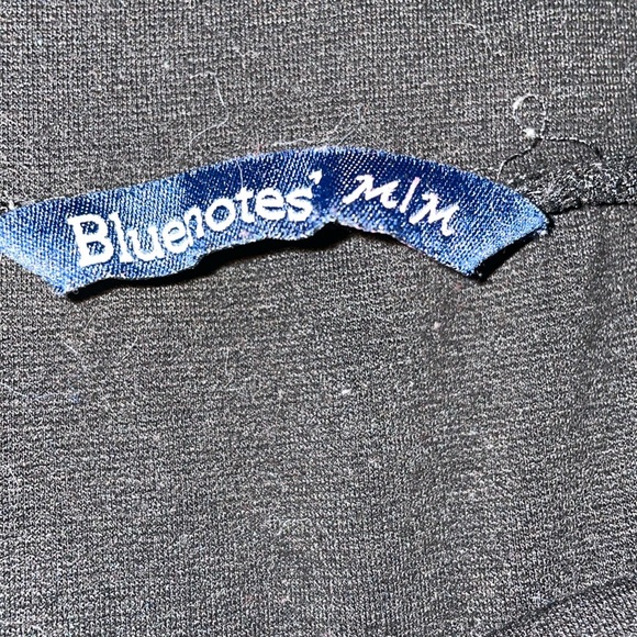 BlueNotes Black shirt size Medium perfect shape mini skirt - Picture 3 of 4